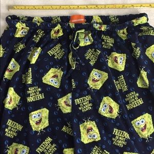 SPONGE BOB Jammie Pants! Youth size XL.